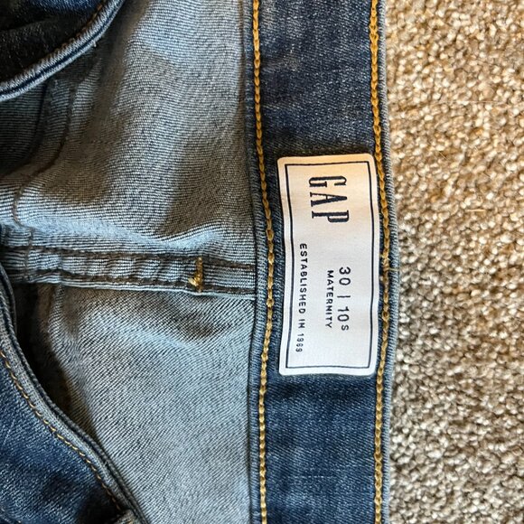 Gap Maternity Straight Jeans - Picture 2 of 3